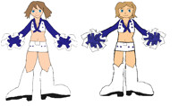 May and Serena Sexy Dallas Cowboys Cheerleaders