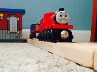 James the red engine (TVS,S1) V2 by Thomasfan95 -- Fur Affinity