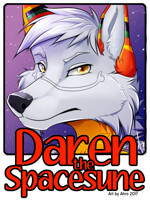 Badge - Daren the Spacesune