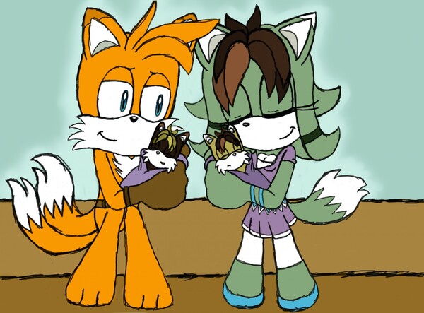 Tails' Little Bro~ by RaymanxBelle -- Fur Affinity [dot] net