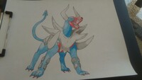 Todo Dia um Pokémon Diferente on X: 717-🇧🇷Yveltal 🇯🇵Yveltal