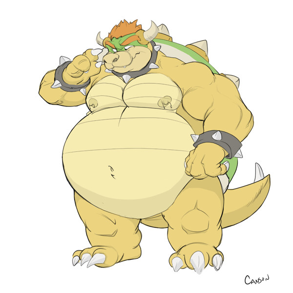 King Bowser by canson.