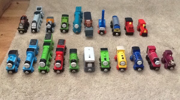 wooden railway collection