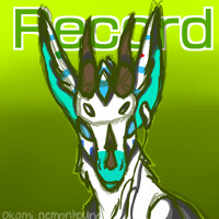 Record Icon art