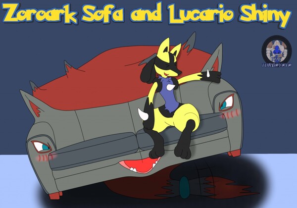 Shiny Lucario by Tyrnn -- Fur Affinity [dot] net