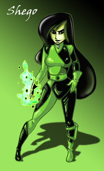 Shego Speed Draw on ~ by SinkCandyDarkWeb -- Fur Affinity [dot] net