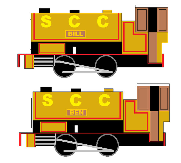 bill and ben the tank engine twins