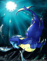 In the Deep Blue ((commission))