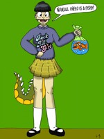 Arthur to Good Darla Audrey TF TG pg 3 (Colored)