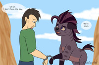Me and Jasiri Handcuffed Together