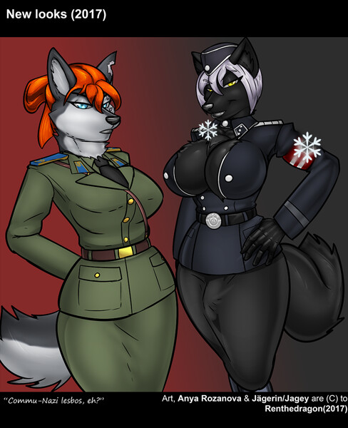 The Girls' new looks by renthedragon -- Fur Affinity dot net