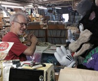 Some fun at the record store...