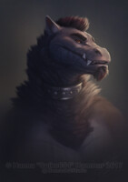 Experimental Portrait Commission - Drakesapphire