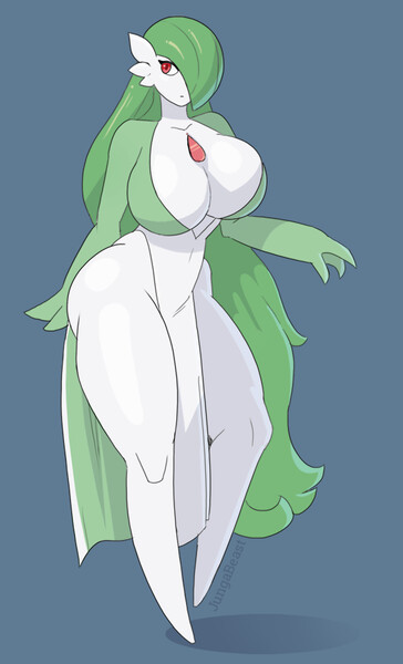 Shiny Mega-Gardevoir by ice-jj -- Fur Affinity [dot] net