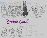 Support Group cast