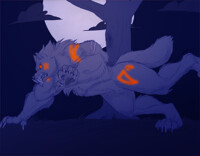 [p] Werewolf in Blue