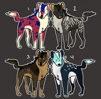 [a] hyena adoptables III - 0/4 CLOSED