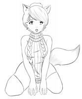 Lineart Commission Example