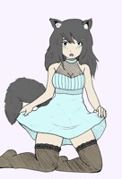 Flat colour commission example