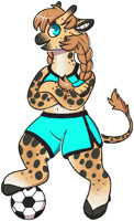 Imara Soccer Chibi by: pikkipek