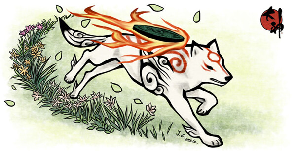 Okami Amaterasu~ by Snowsnow11 -- Fur Affinity [dot] net