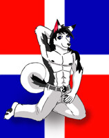 Posing with Dominican Pride!