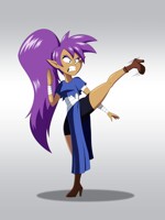 Shantae As Pilot Enid