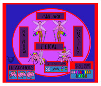 rainbow goatfly ref sheet SOFT SHADED (commision)