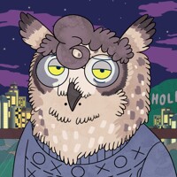 More an owl than a man