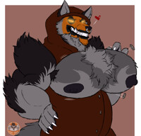 Pumpkin Wolf -commission-