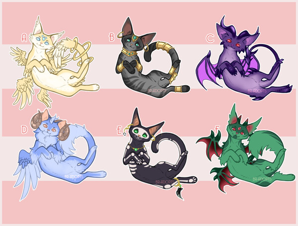 Magic Kitties - OPEN by Blackraven-Adopts -- Fur Affinity [dot] net