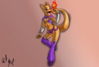 Naughty's Halloween costume