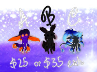 ADOPTABLES - SHREEN $25 EACH (OR $35)