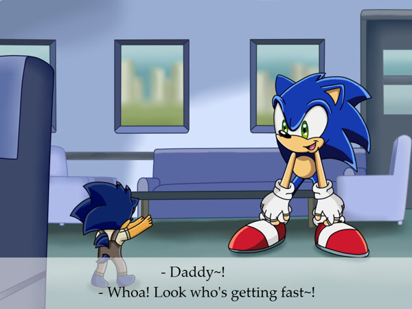 Sonic X Screenshot Redraw - Shadow and Sophie by RaymanxBelle -- Fur  Affinity [dot] net