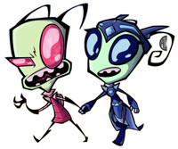 Firey-Flamy Zim Fai Commission