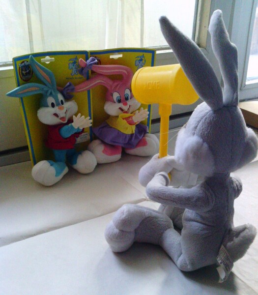 buster bunny plush