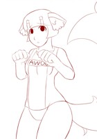 Wanawu in a School Swimsuit (1/2)