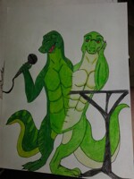 Siamese Lizzies by GreenOctober13