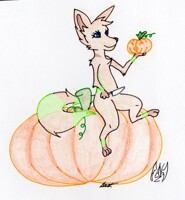 Willow - Traditional Fullbody - Coloured Pencil