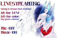 LIVESTREAMING BUST SKETCHES!