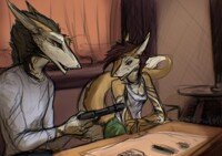 This is gun he make pew-pew-pew