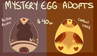 Mystery egg adopts! Finished within 24 hours!