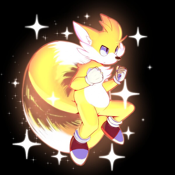 Super Tails - Fly With Me by GlitterHusky -- Fur Affinity [dot] net