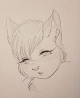 Pencil Sketch of Katilyna