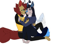 Couple ych for kianyu fixed