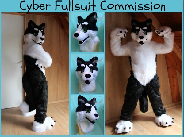 Canine Fursuit foam base for sale! by Cybera