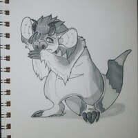 Inktober Day 7 - Shy