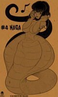 Monster Girl Challenge #4 Naga