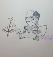 teeming to trees (Inktober day 13)