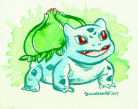 INKTOBER: Bulbasaur